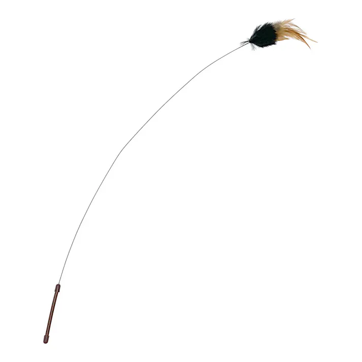 ワイヤー猫じゃらし 羽