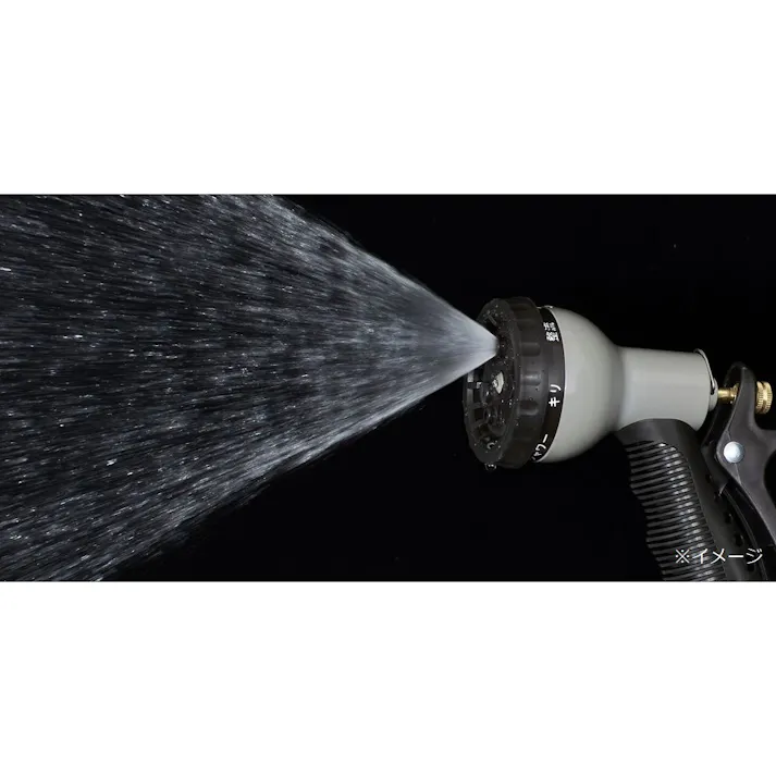 カインズ 丈夫な散水ノズル 水形7パターン メタル