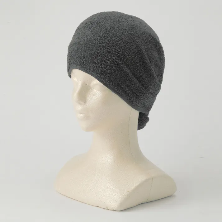 カインズ 頭に巻けるロングタオル 34×100cm グレー