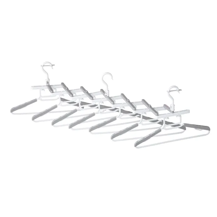 幅が変えられる7連スライドハンガー