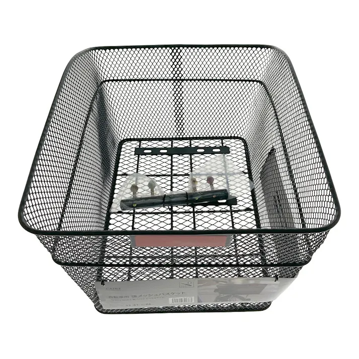 カインズ 自転車用 後メッシュバスケット FH-121 DGR