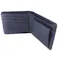 二つ折り財布 ネイビー-G