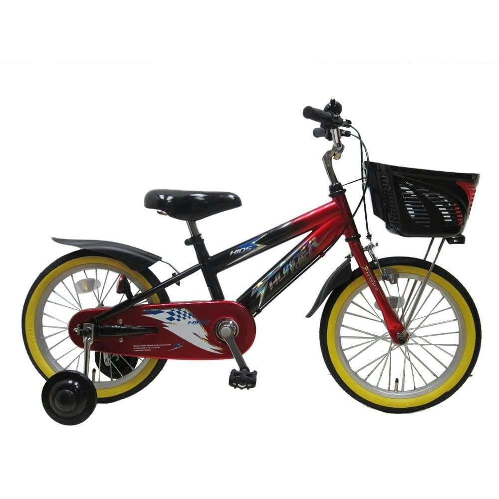 自転車】幼児車 サンダーフォースキッズ 16インチ RD/BK(販売終了) | 子供用自転車（幼児用） 通販 | ホームセンターのカインズ