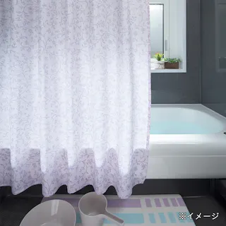 シャワーカーテン フルール 130×150cm
