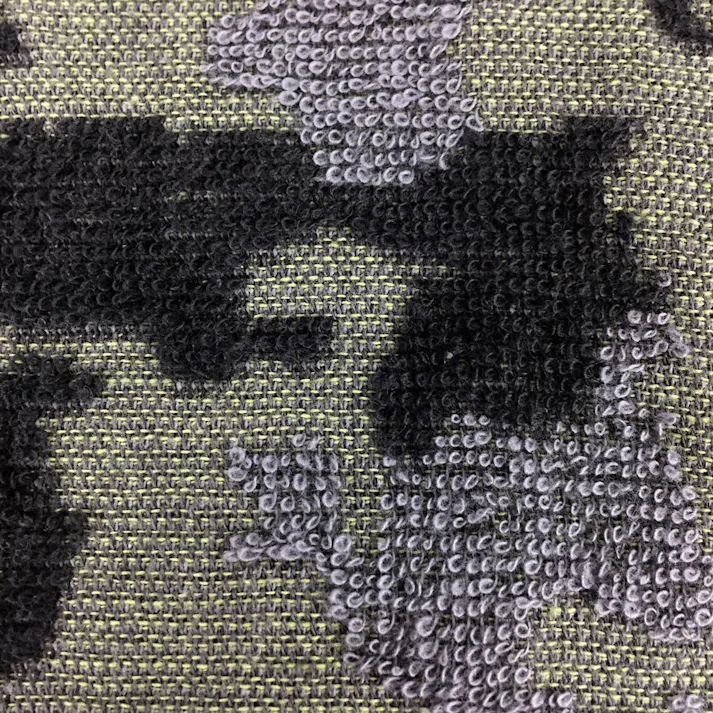 カインズ 頭に巻けるロングタオル 34×100cm カモフラグリーン