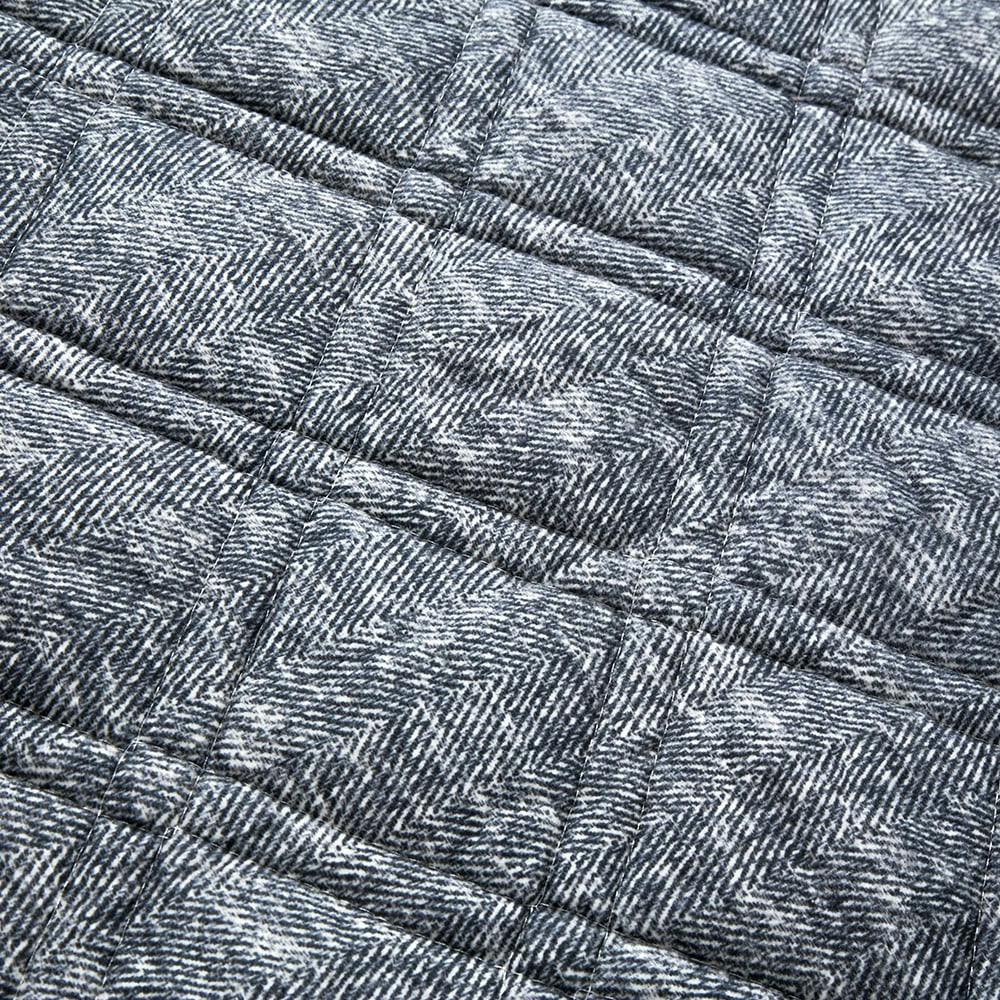 敷きパッド 綿フラノグレー シングル 100×200cm | 布団・枕