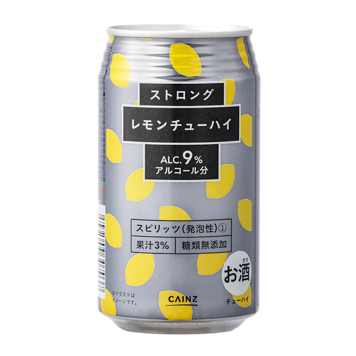 【ケース販売】レモンチューハイ ストロング 350ml×24本