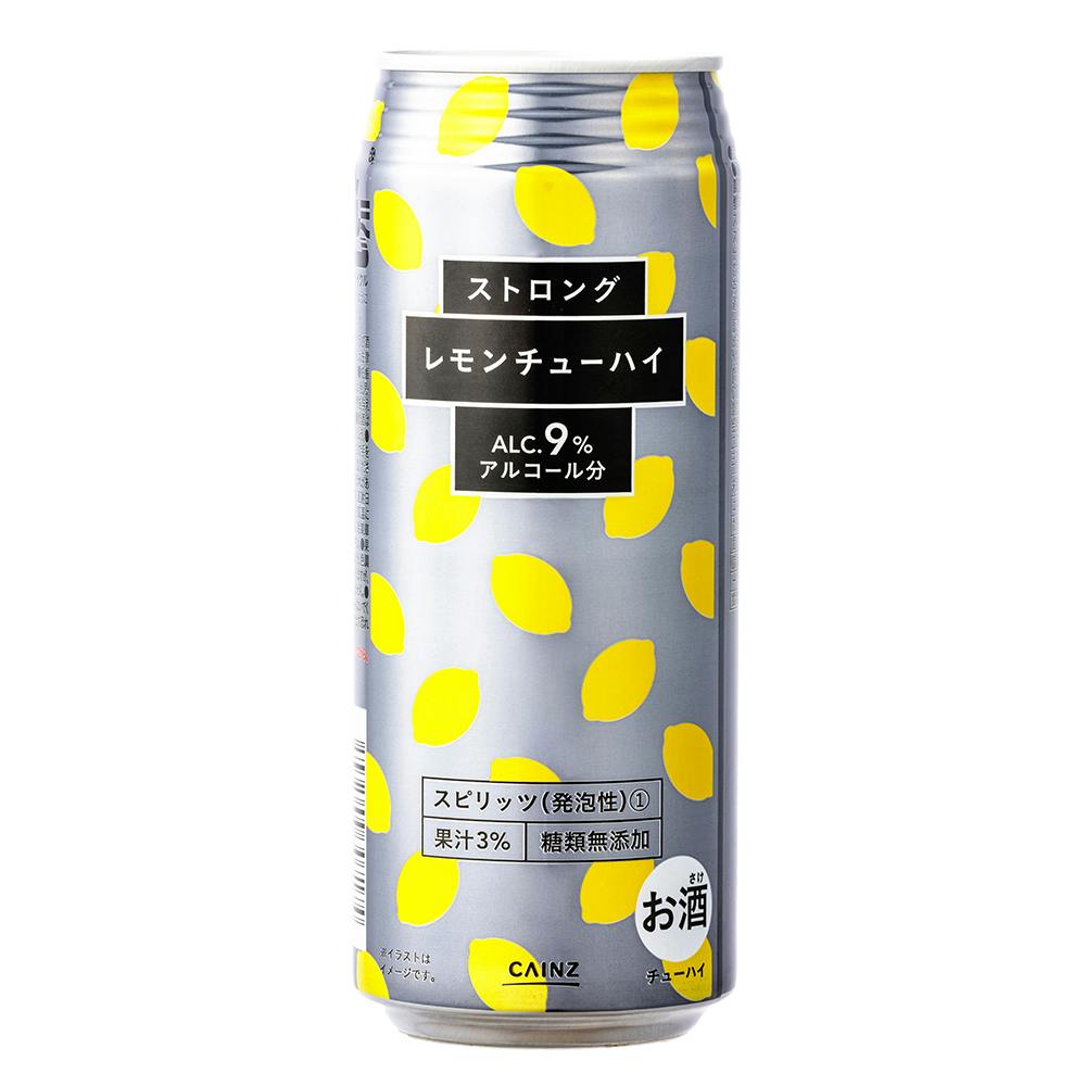 ケース販売】レモンチューハイ ストロング 500ml×24本 | 酒