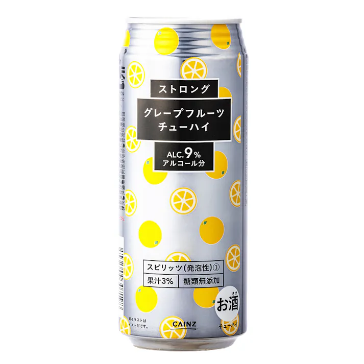 グレープフルーツチューハイ ストロング 500ml×1本