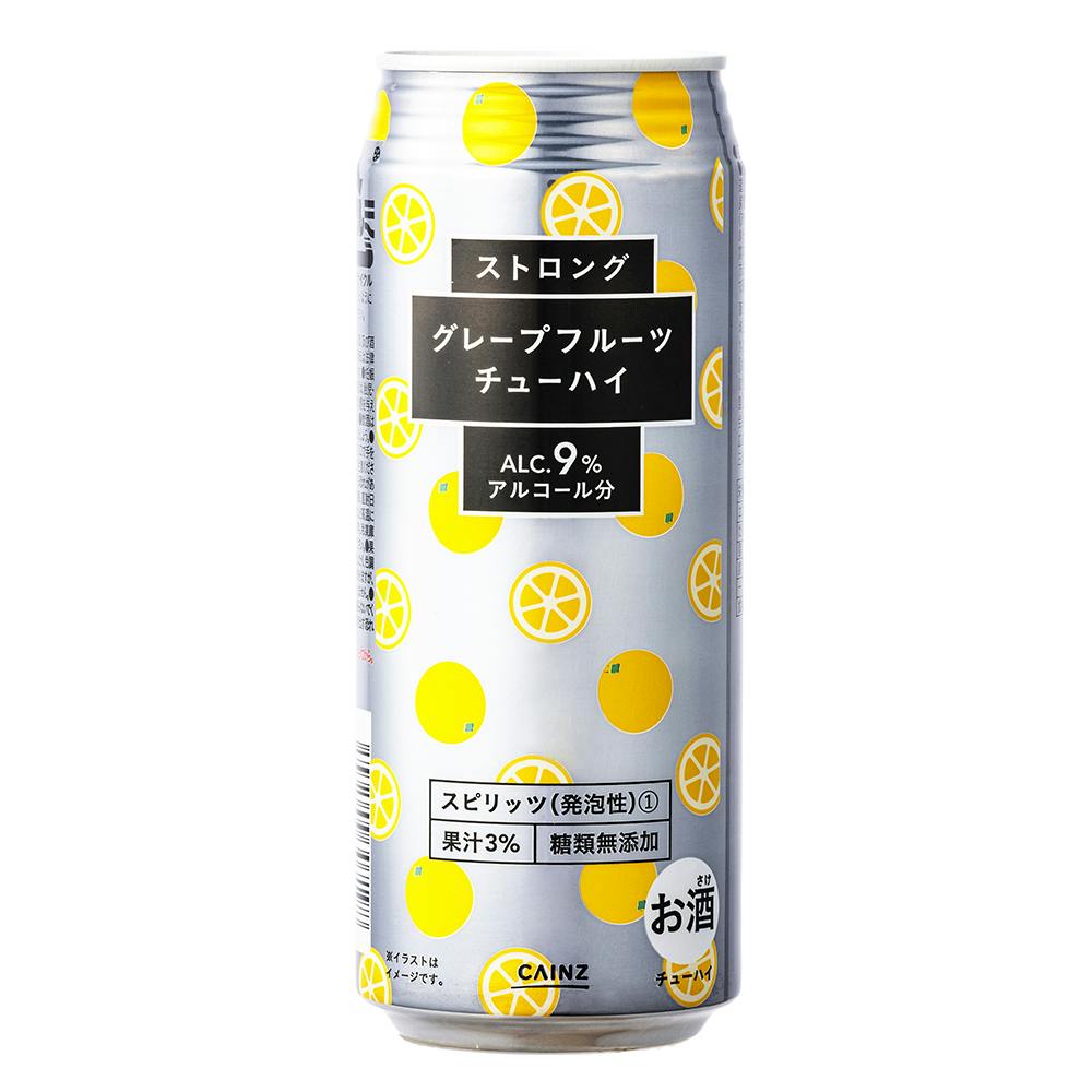 ケース販売 グレープフルーツチューハイ ストロング 500ml 24本 ホームセンター通販 カインズ