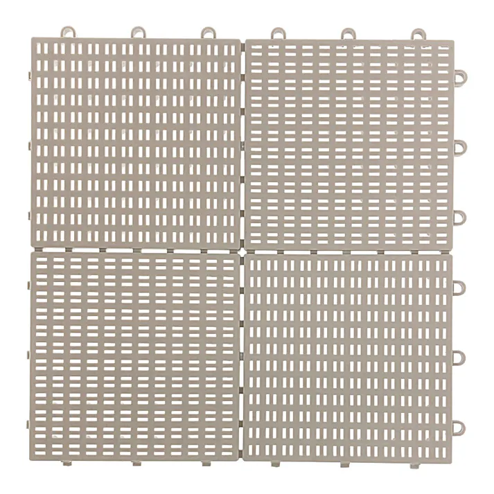 水はけがよいジョイントマット 30×30 ベージュ