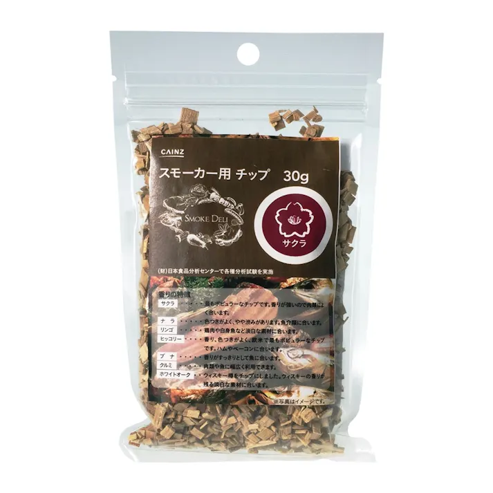 カインズ スモークデリ SMOKE DELI スモーカー用 スモークチップ サクラ 30g