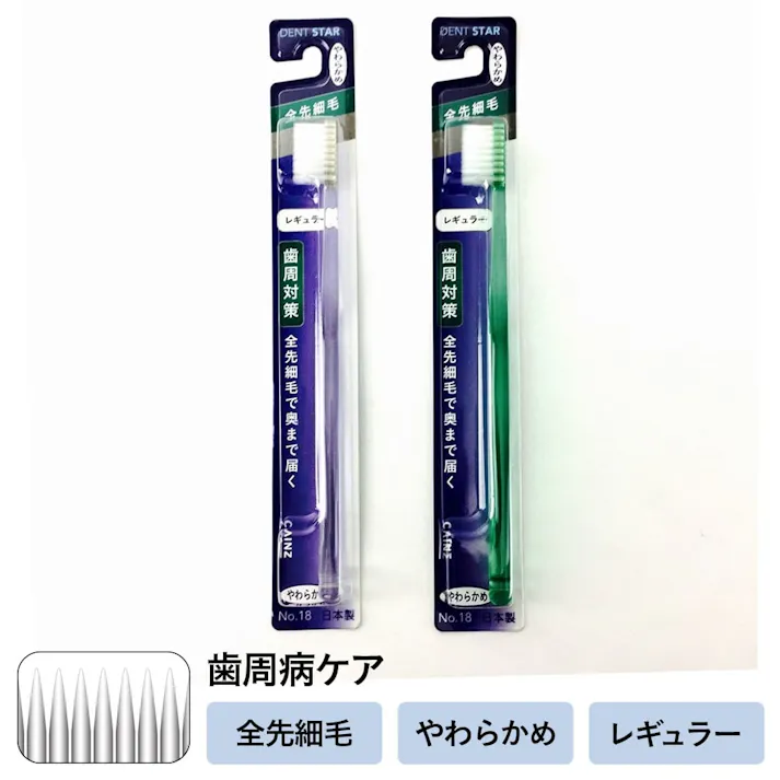 カインズ デントスター 全先細毛 レギュラー やわらかめ 1本