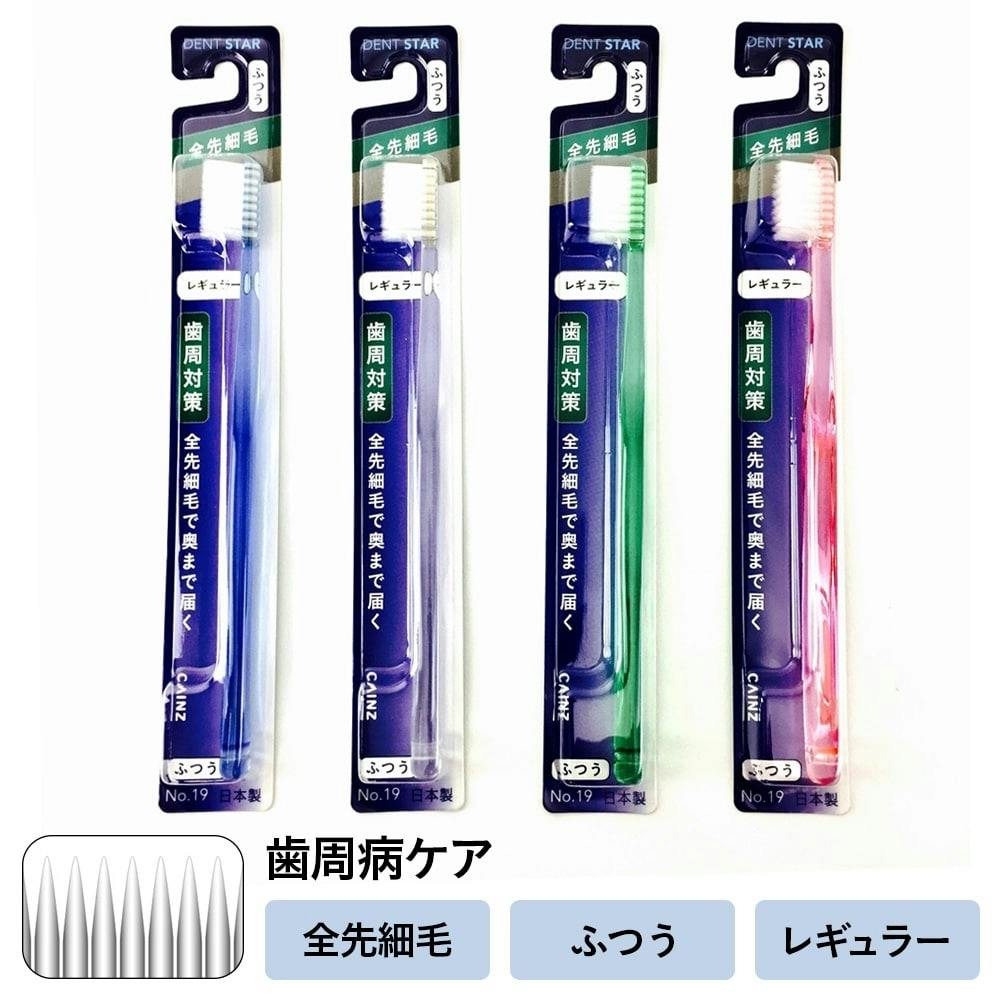 カインズ デントスター 全先細毛 レギュラー ふつう 1本 歯ブラシ カインズ デントスター 全先細毛 レギュラー ふつう 1本 歯ブラシ