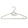 首もとが伸びないハンガー 5本組 ウォームグレー
