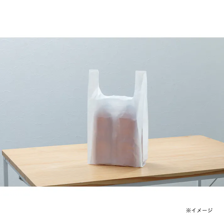 レジ袋 10L 乳白色 100枚