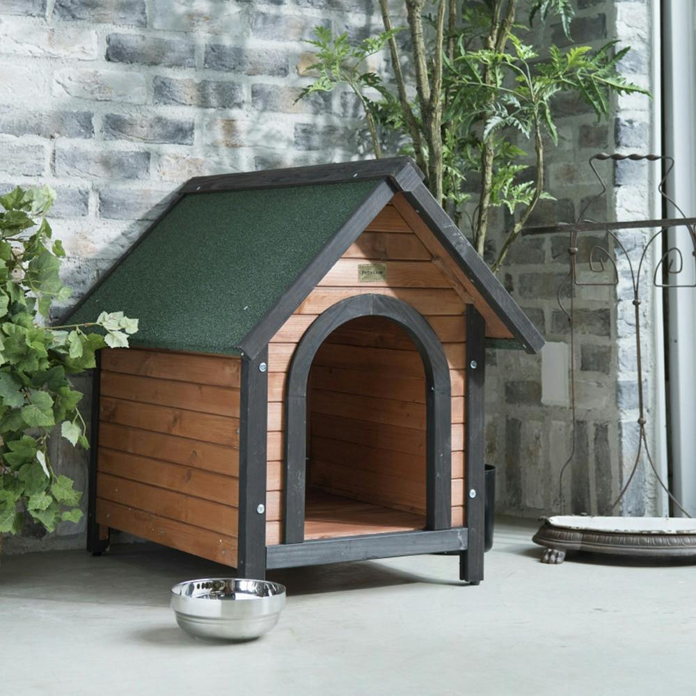 公式サイトでは ペッツワン 木製 犬小屋 カインズ 廃盤品 - 犬用品