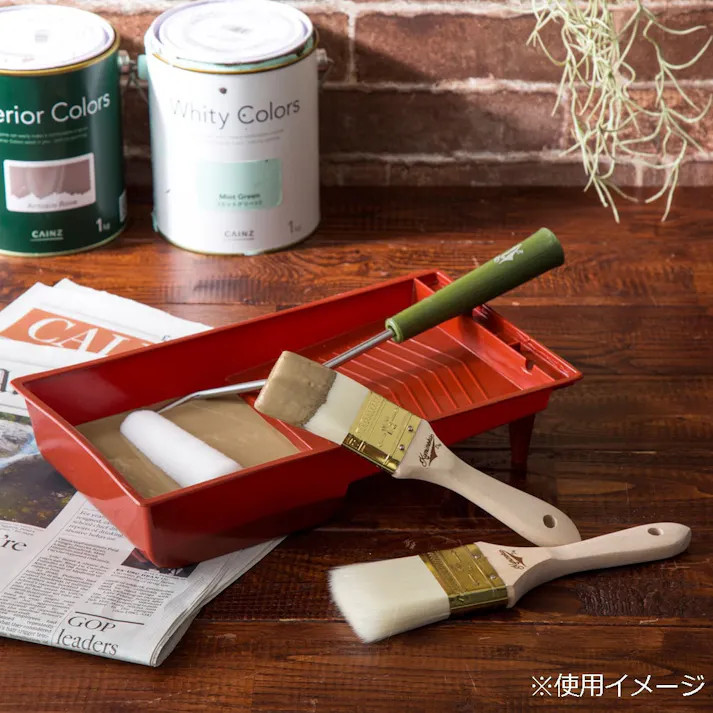 カインズ Kumimoku ペイントスターターキット アンティークレッド