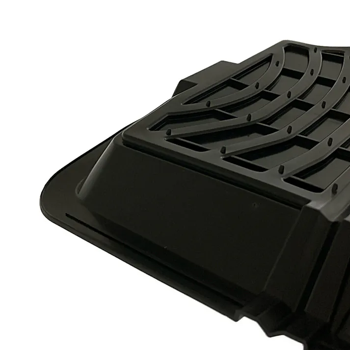 カインズ 洗えるコンパクトバケットマット リア用 ブラック 幅45cm×長さ45cm