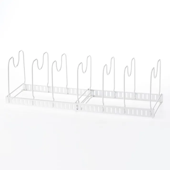 鍋・フライパン・ふた スタンド分離式 ホワイト