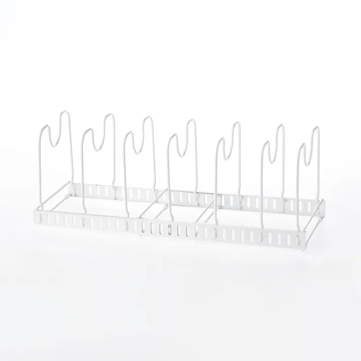 鍋・フライパン・ふた スタンド分離式 ホワイト