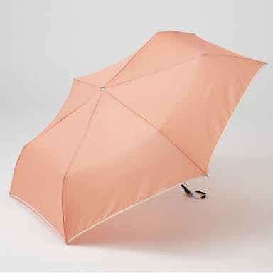 折りたたみ傘 フラット 55cm ピンク