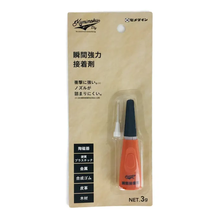 Kumimoku セメダイン 瞬間強力接着剤 3g