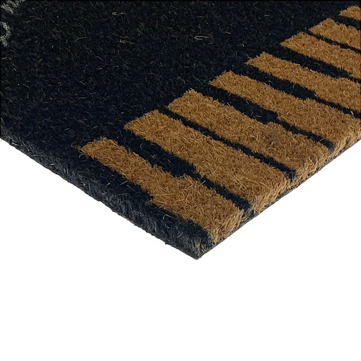 屋外用玄関マット ココヤシマット S ネコ 60×40cm