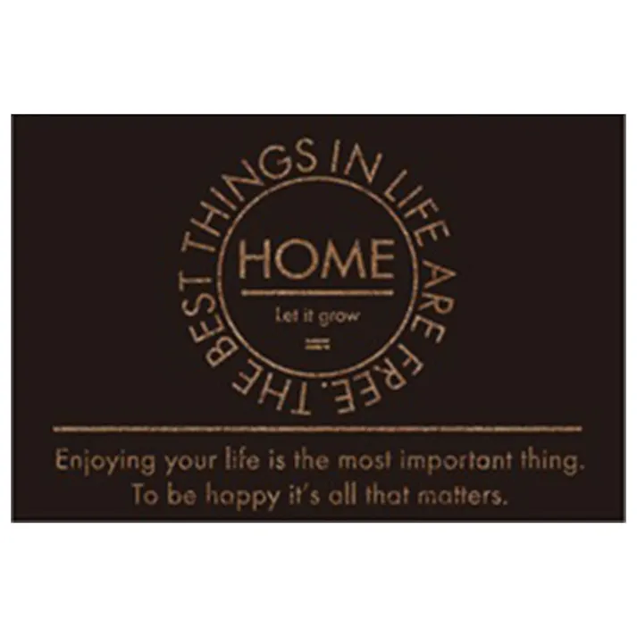 屋外用玄関マット ココヤシマット ロゴ M 75x45cm