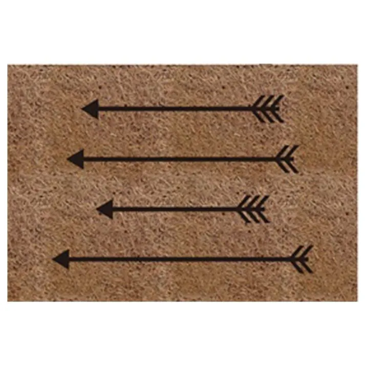 屋外用玄関マット ココヤシマット M サイン 7545