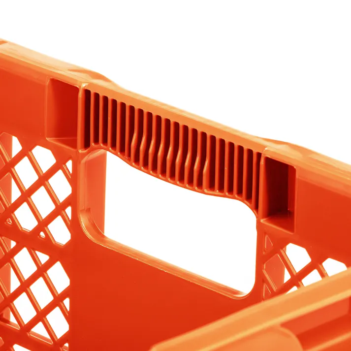 カインズ 取っ手が持ちやすいコンテナ オレンジ