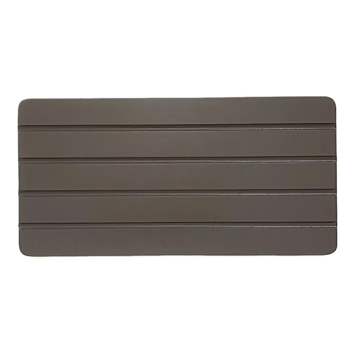 ラバーウッド踏み台 L ブラウン 44×22×22cm