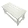 ラバーウッド踏み台 L ホワイト 44×22×22cm