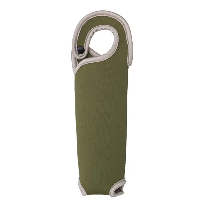 バッグに掛けられるボトルカバー グリーン