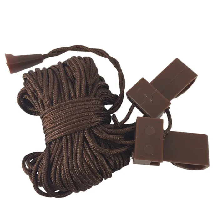 天津・黒丸竹すだれ 巻上器 シングル 220cm ブラウン すだれの巻き上げ ストップ位置自在 幅88cm用