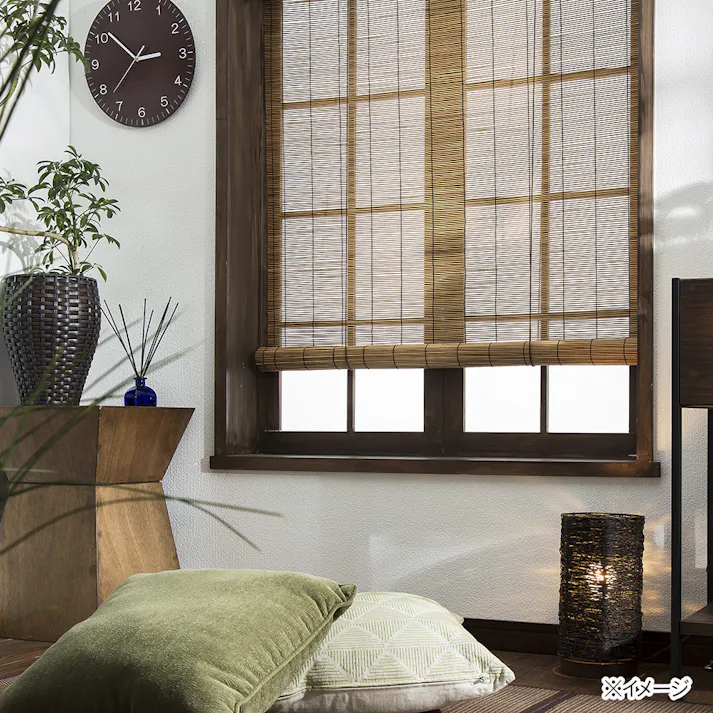 日除け 焼竹スクリーン 88×180cm