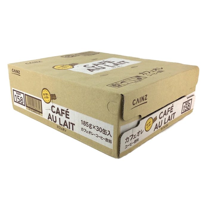 【ケース販売】カフェオレ 缶 185g×30本