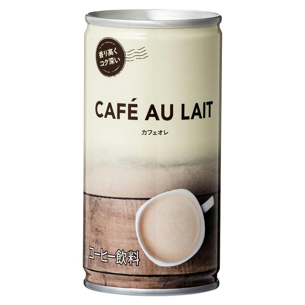 ケース販売】カフェオレ 缶 185g×30本 | 飲料・水・お茶 通販