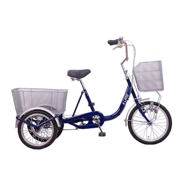 【自転車】三輪自転車 A LAISE 1816 藍