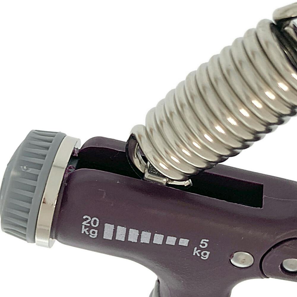 カインズ 強さ調節ハンドグリップ パープル 5～20kg | ハンドグリップ