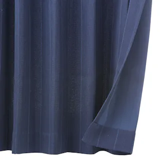 遮光カーテン ニューファイン ネイビー 150×230cm 2枚組