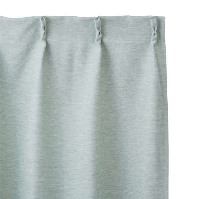 遮光防炎カーテン メホール グリーン 100×150cm 2枚組, , product