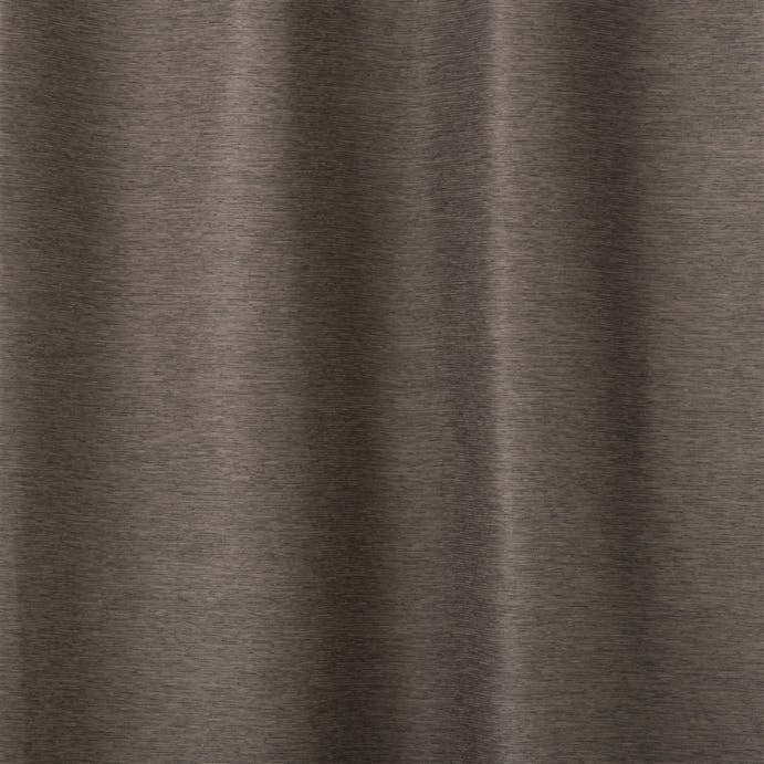 遮光防炎カーテン メホール ブラウン 100×110cm 2枚組