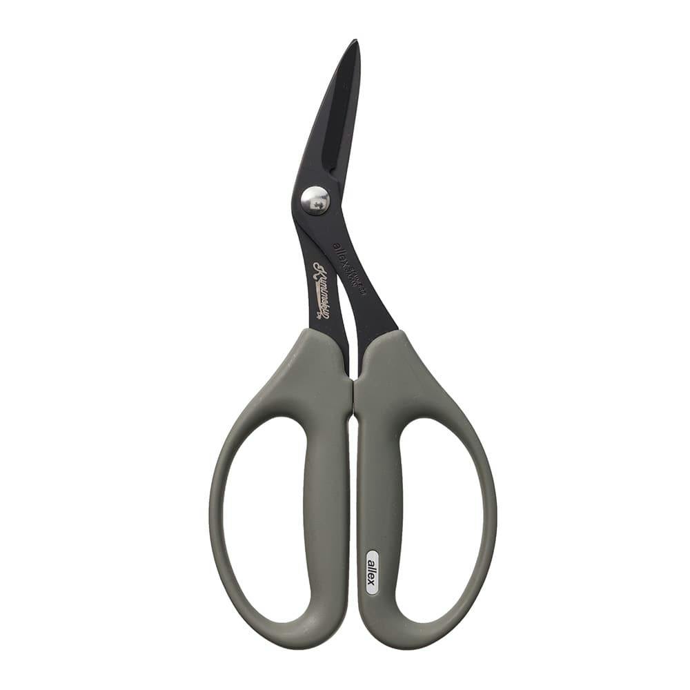 OCA ハサミ はさみ モンプチシャトン キャップケース付きカーブ刃ハサミ