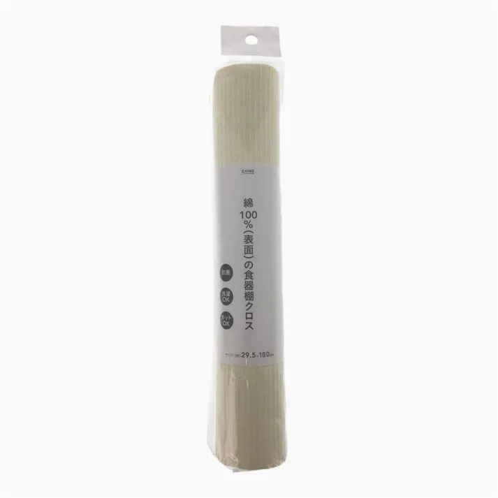 綿100%の食器棚クロス WH(販売終了)