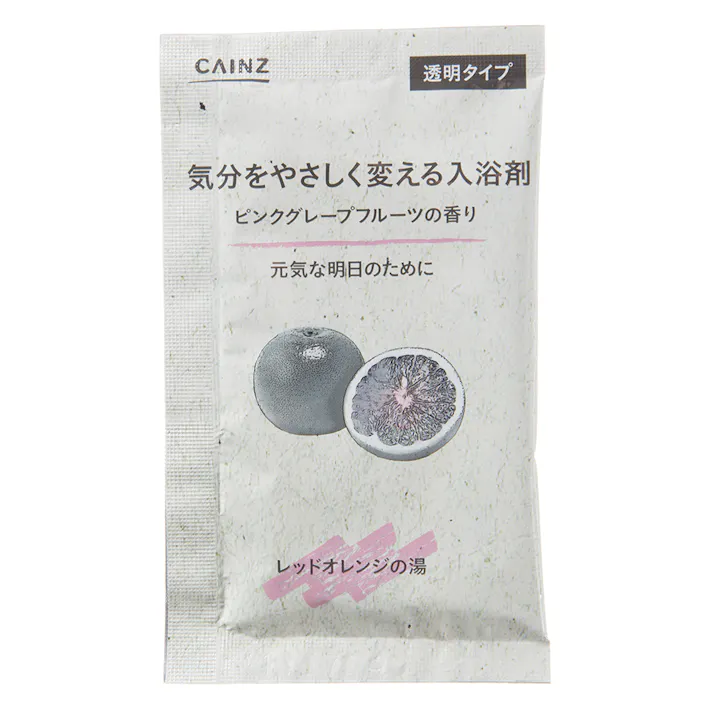 カインズ 気分をやさしく変える入浴剤 透明タイプ 14包(7種類×各2包)