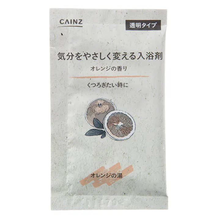 カインズ 気分をやさしく変える入浴剤 透明タイプ 14包(7種類×各2包)