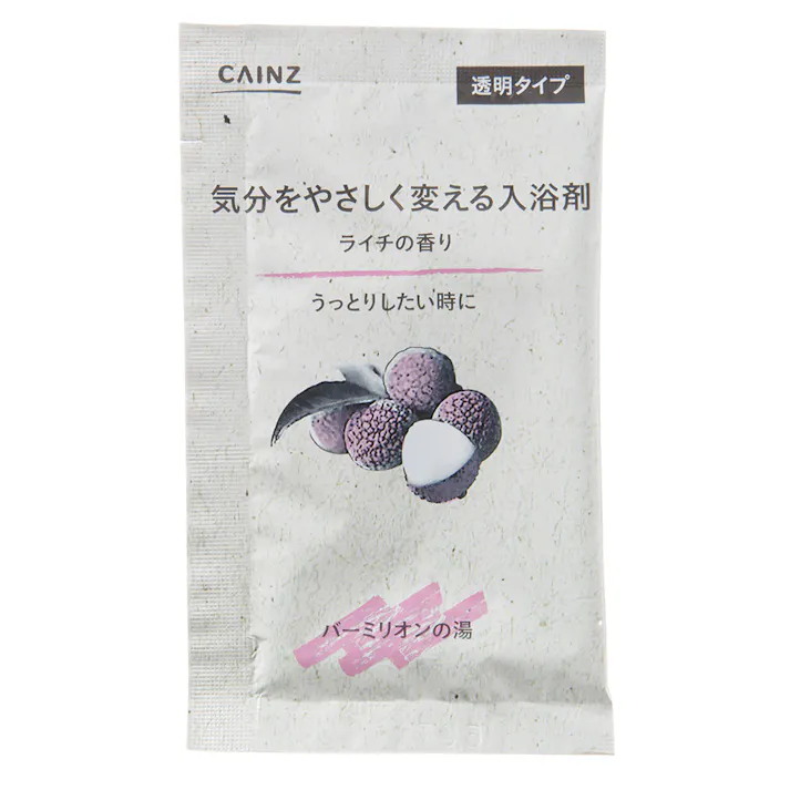 カインズ 気分をやさしく変える入浴剤 透明タイプ 14包(7種類×各2包)