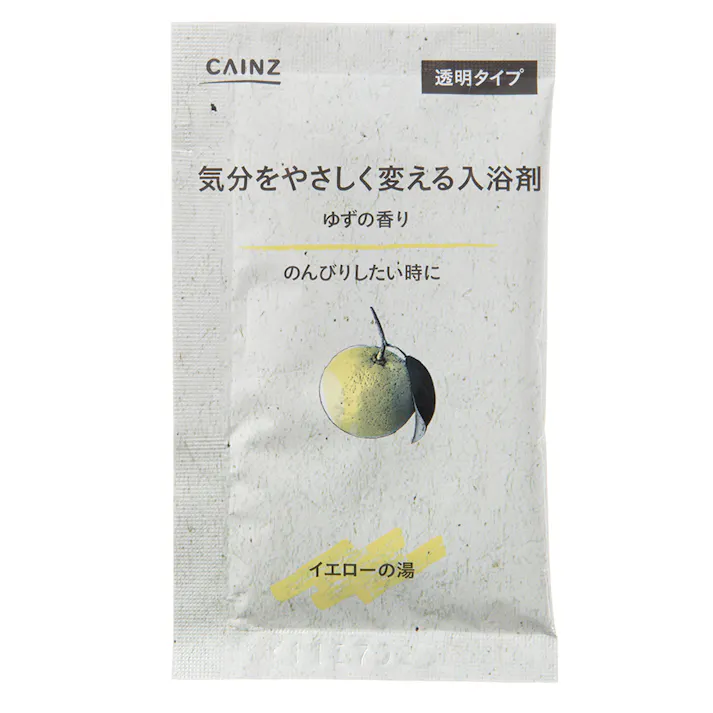 カインズ 気分をやさしく変える入浴剤 透明タイプ 14包(7種類×各2包)