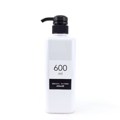 CAINZ 詰替ボトル ポンプ(液体) ホワイト 600ml